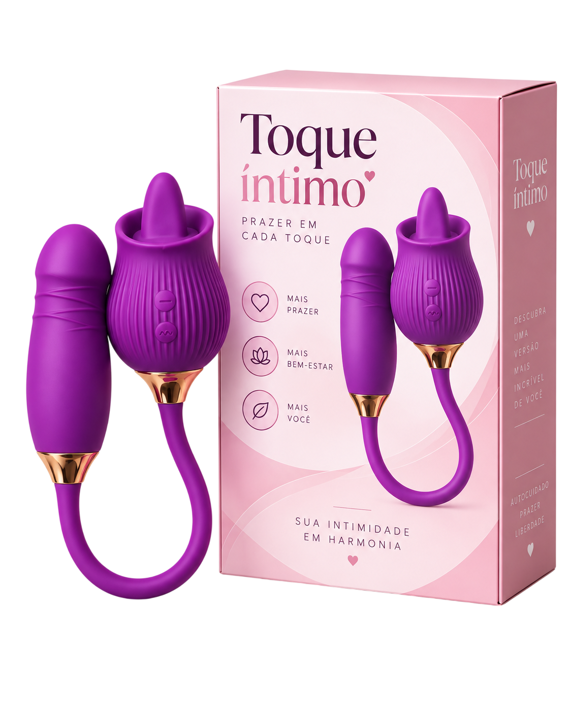 Kit Toque Íntimo con la caja del producto